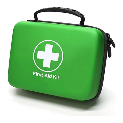 Waterproof PU First Aid Bag - Compact Empty Medical Kit for Outdoor Travel, Car, Home, and Camping Emergencies