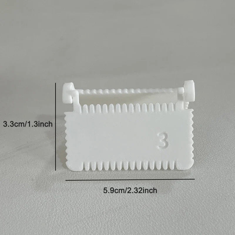 Clip-On Seam Guide - Portable Sewing Edge Guide & Needle Gauge for Quilting and DIY