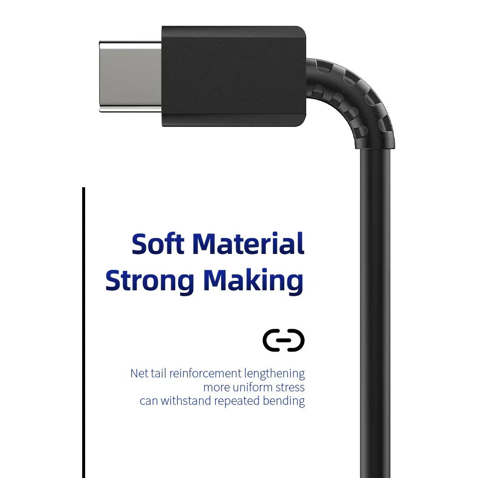 2PCS 45W PD USB-C Cables – Fast Charging & Data for Samsung Galaxy S20/S21/S22/S23 Ultra, Note 10/5G, A53/A54