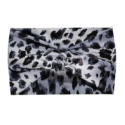 Wide Stretch Printed Sports Headband – 18cm Athletic Sweatband & Hairband