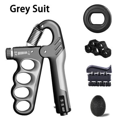 Adjustable Hand Grip Strengthener - 5-150KG Wrist Expander for Gym Training, Muscle Recovery & Hand Exercise Fitness