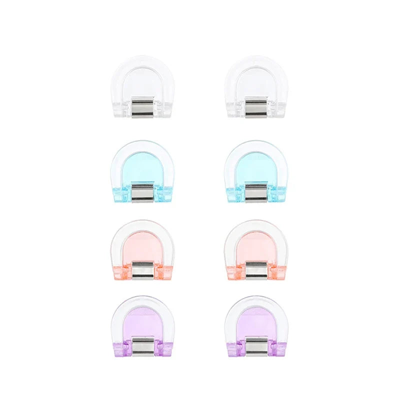 8PCS Invisible Pant Hem Clips - Non-Slip Leg Shortening Clips for Clothing Adjustment & Quick Fixing