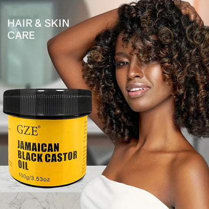 Jamaican Black Castor Oil - Pure Cold-Pressed Hair & Skin Moisturizing Oil