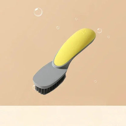 Multifunction Cleaning Shoe Brush - Soft Long Handle Scrubbing Brush for Shoes, Clothes & Home Use