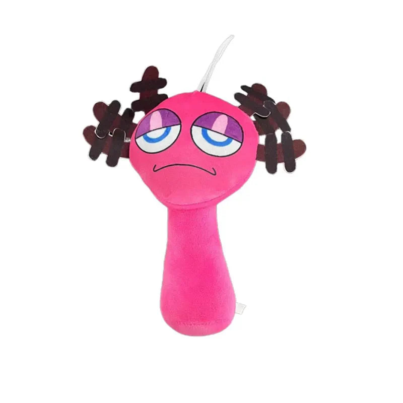 Sprunki Plush Toy Set Soft Cartoon Stuffed Animal Plushies Collectible Game Character Dolls Gift for Fans Birthday & Christmas Present