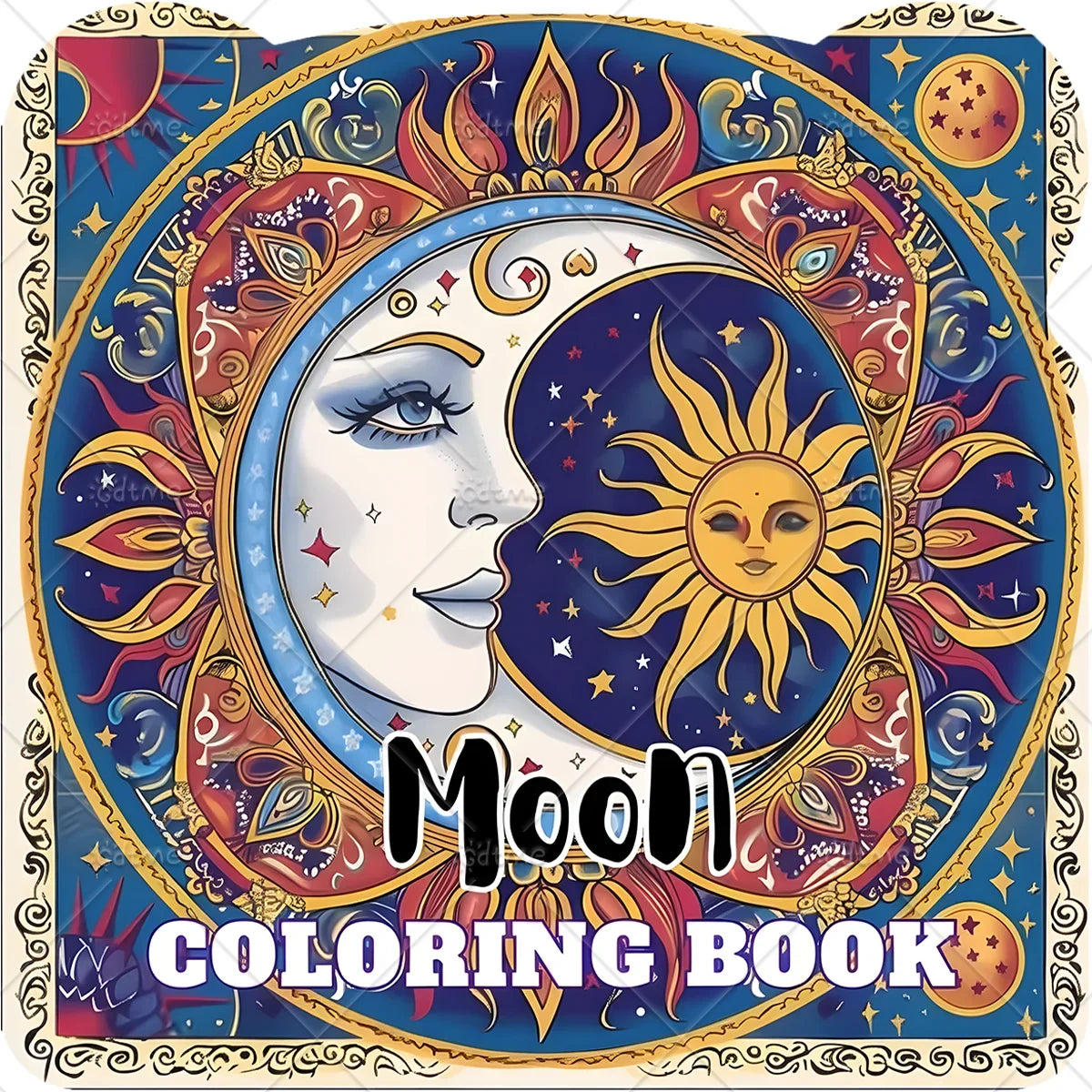 MOMN Cozy Spaces Coloring Book - Cute Adult Relaxation Coloring Pages with Daily Activities and Creative Patterns