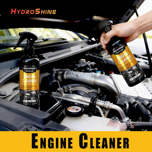 Hydroshine Engine Bay Cleaner Spray - Powerful Oil, Dust & Dirt Remover for Car Engine Compartment Cleaning