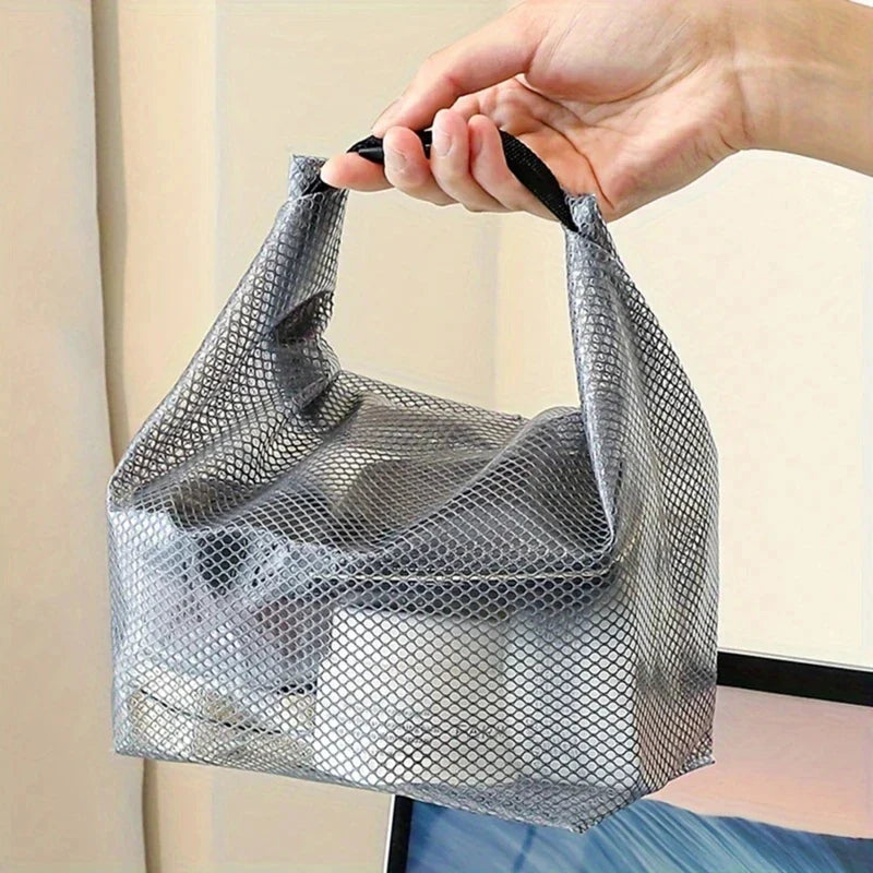 Waterproof Drawstring Storage Bag - Large Capacity Unisex Travel, Gym & Toiletry Organizer