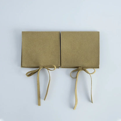 10PCS Velvet Jewelry Gift Pouches - Elegant Wedding Favor Bags & Microfiber Cosmetic Storage Bags