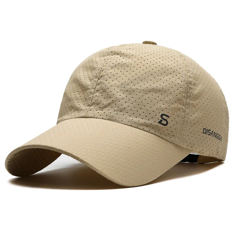 Men's Outdoor Sun Hat - Quick-Dry Breathable Summer Fishing Baseball Cap