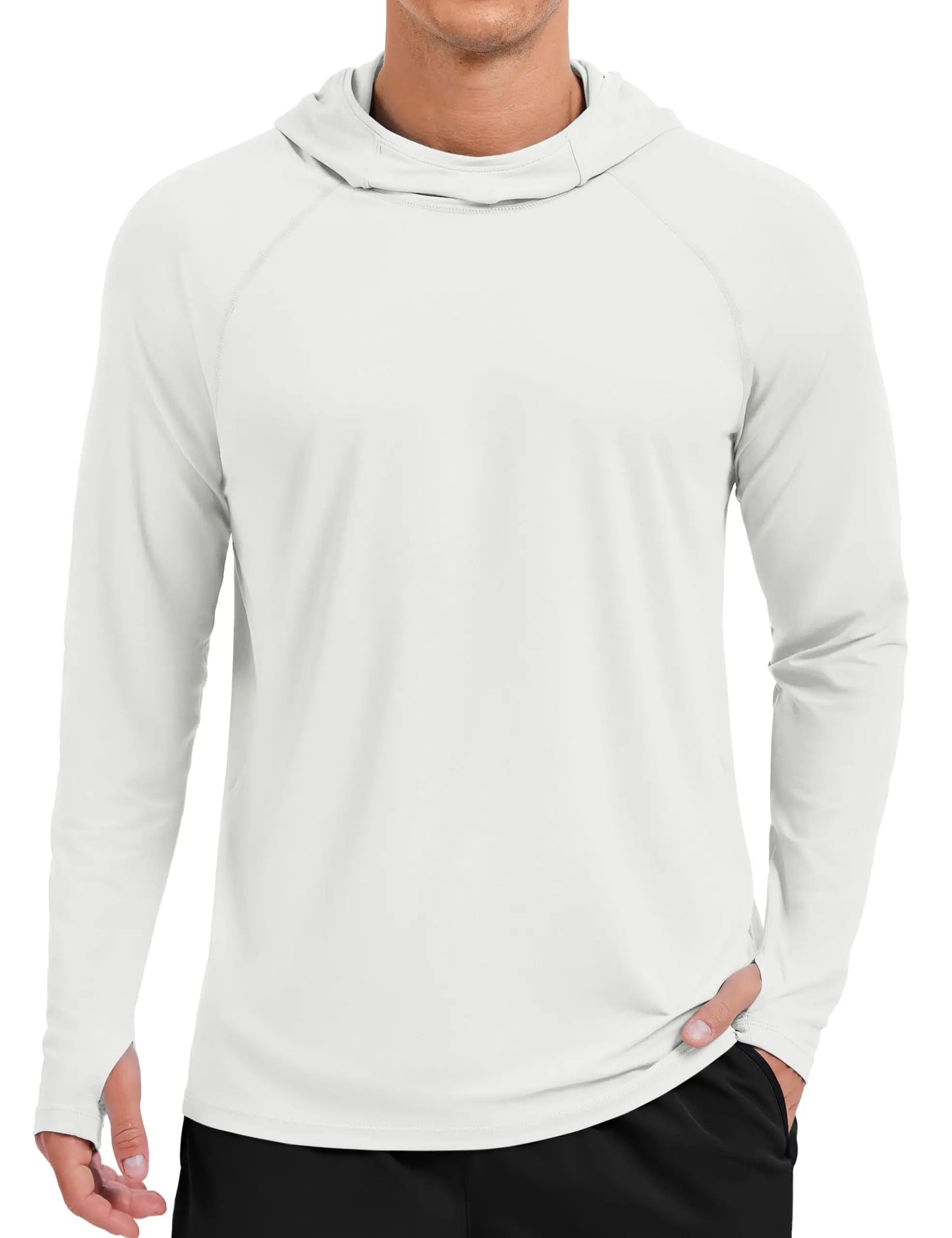 TACVASEN Men's Sun Hoodie Shirt - UPF 50+ Long Sleeve Rash Guard Quick Dry Fishing, Hiking & Swim Protection Top