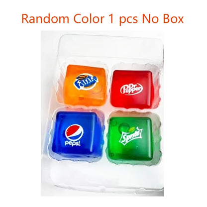 Squishy Needoh Nice Cube Sensory Toy - Stress Relief Fidget Cube for Anxiety, Focus, Adults & Kids Gift