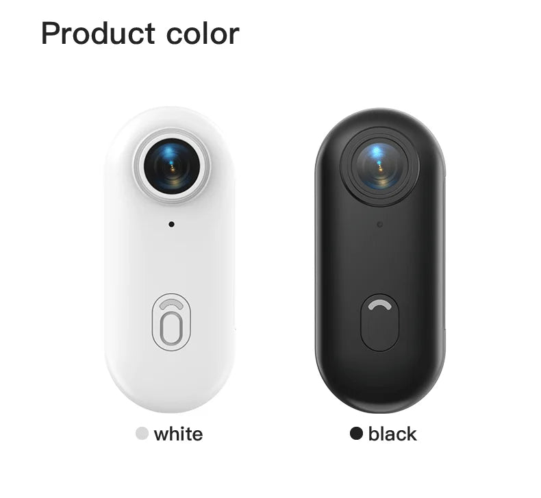 4K Bodycam Action Camera — Mini Full HD Sports Bike & Motorcycle Helmet/Handlebar Camera with WiFi and Long-Lasting Battery