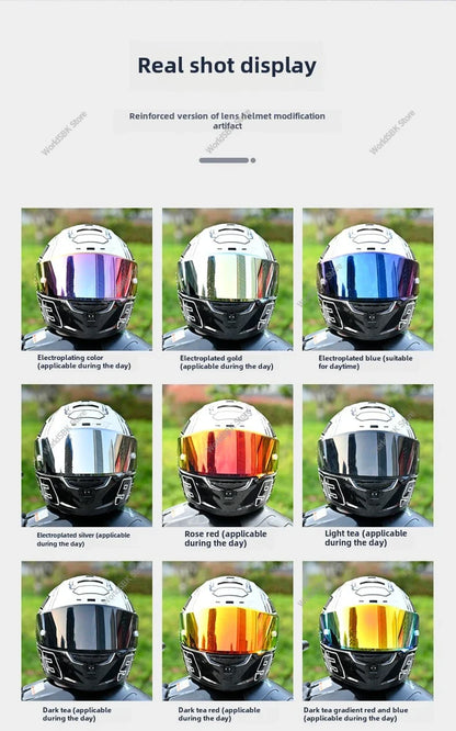 SHOEI Helmet Visor Replacement – CWR-1/CWR-F Shield for X-14, Z-7, RF-1200, NXR & More