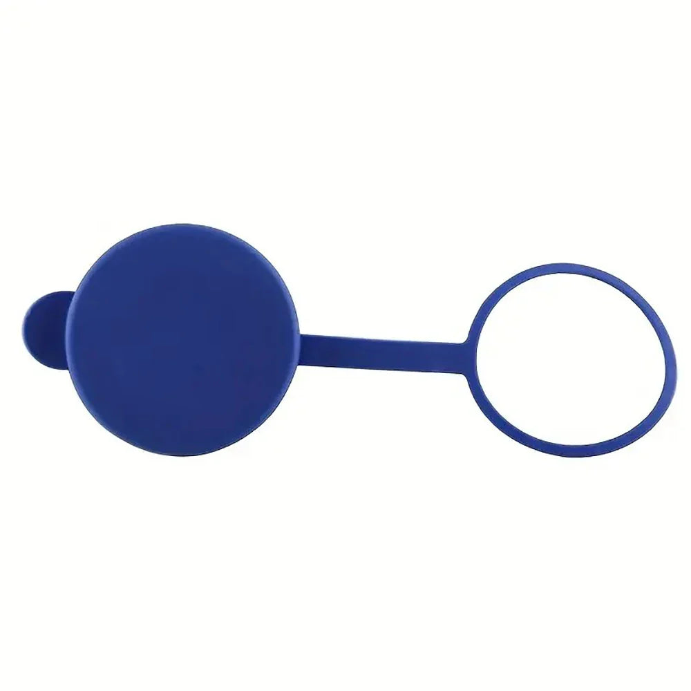 Silicone Reusable Water Jug Caps — Durable Non-Spill Bottle Covers with Inner Plug, Replacement Lid for Water Bottles