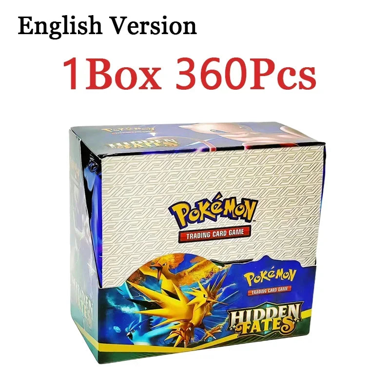 360PCS Pokémon Trading Card Game Booster Set – Prismatic Evolutions Scarlet & Violet English Battle Cards Collection Gift Pack