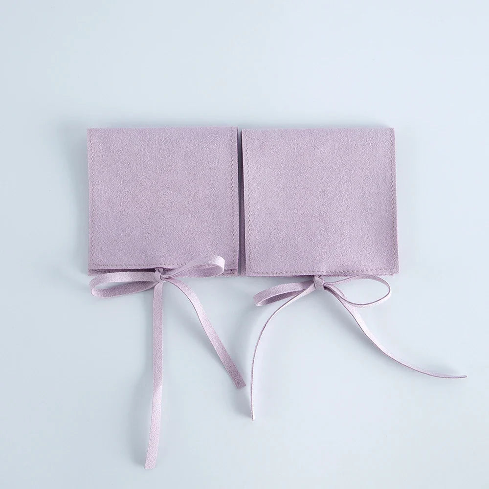 10PCS Velvet Jewelry Gift Pouches - Elegant Wedding Favor Bags & Microfiber Cosmetic Storage Bags