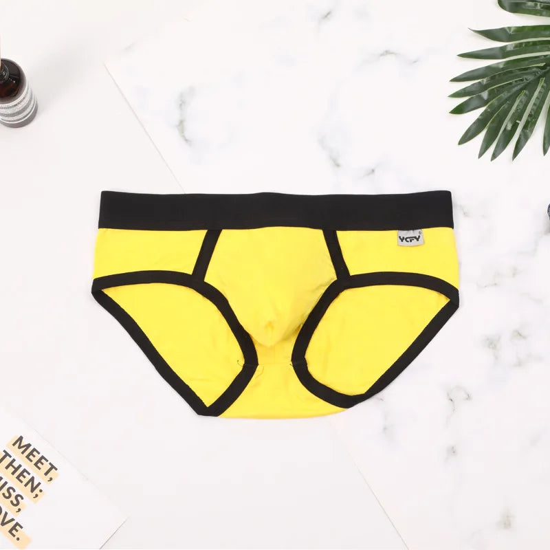 Men’s Modal Briefs – Soft Breathable Solid Color Underwear, Comfortable Everyday Simple Fit Pants