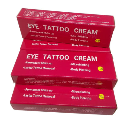 High-Quality 10g Eye Tattoo Numbing Cream – Pre-Makeup Auxiliary Cream for Microblading, Eyebrows, Lips & Tattoo Removal