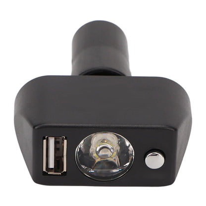 Electric Wheelchair LED Light — Adjustable Angle High-Brightness 3-Pin XLR Headlight with Controller for Night Use