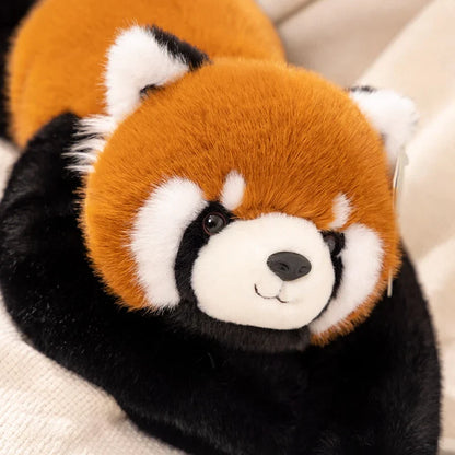 30-65cm Kawaii Forest Animal Plush Dolls – Soft Long-Arm Raccoon, Dinosaur, Sloth, Panda & Koala Pillow Toys for Home Decor