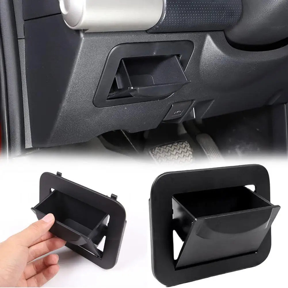 Toyota FJ Cruiser Armrest Storage Box - Center Console Hidden Organizer Holder Accessory 2007-2021