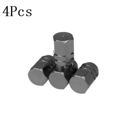 4/10PCS Aluminum Car Tire Valve Stem Caps – Waterproof Airdust-Proof Rim Covers