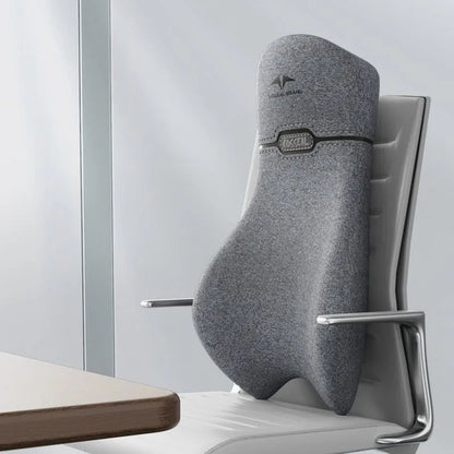 High Waist Protective Office Cushion — Reclining Chair Backrest Pillow for Long Seated Comfort & Nap Support