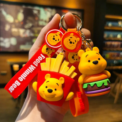 Kawaii Anime Disney Toy Story Keychain – Cartoon Doll Pendant Keyring for Kids, Personalized Gift