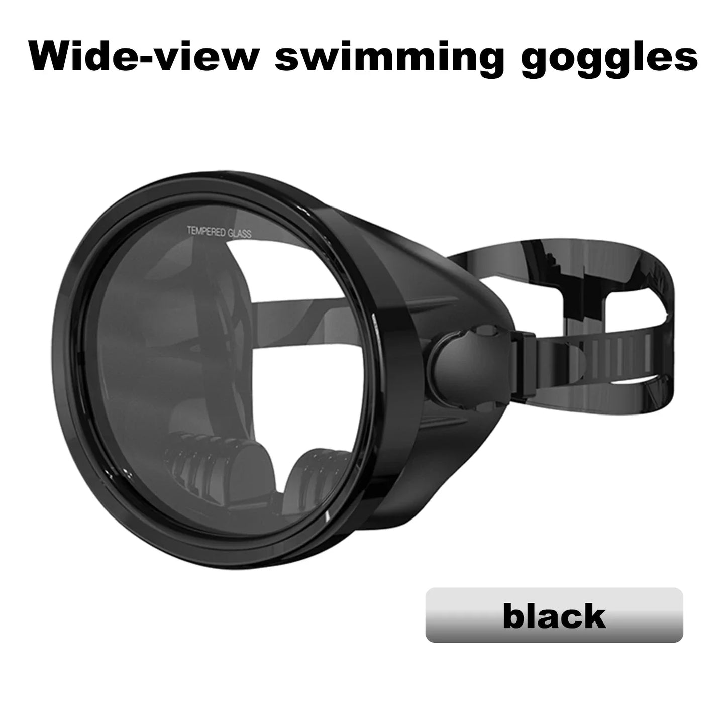 Full-Face Snorkeling Mask - Waterproof Anti-Fog 180° Panoramic Diving Goggles for Adults
