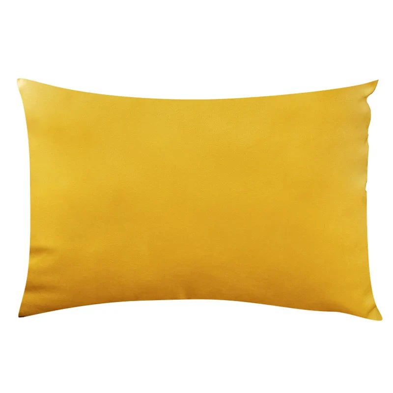 Soft Velvet Plaid Cushion Covers – 30x50 cm Pillowcases for Living Room Sofa, Nordic Home Decor