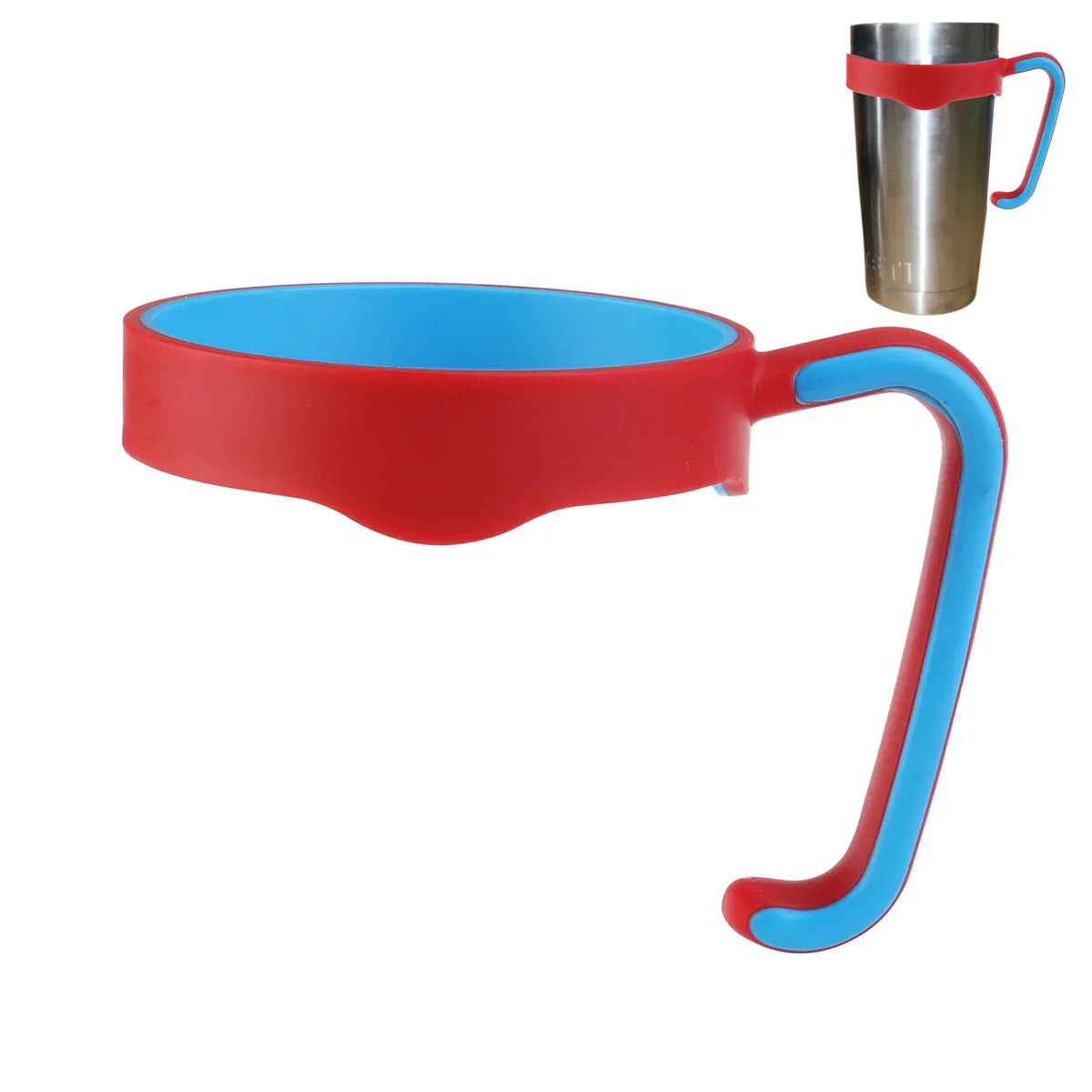 Universal Thermal Mug Handle — Adjustable Anti-Slip 20oz Tumbler Accessory for Home & Travel