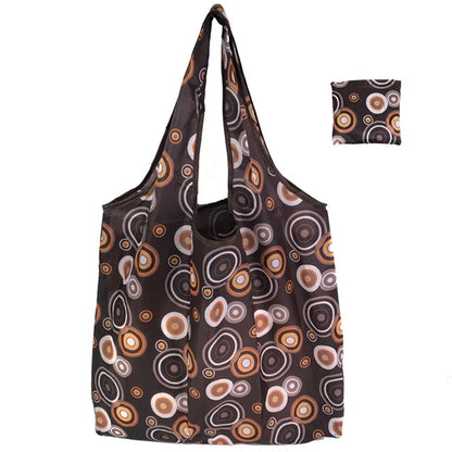 Reusable Foldable Shopping Tote Bag for Women – Large Capacity Eco-Friendly Cloth Grocery Bag for Fruit, Vegetables & Daily Travel Use