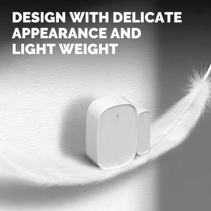MOES Tuya ZigBee Smart Window & Door Sensor – Home Security Alarm Detector Compatible with Smart Life App, Alexa & Google Home