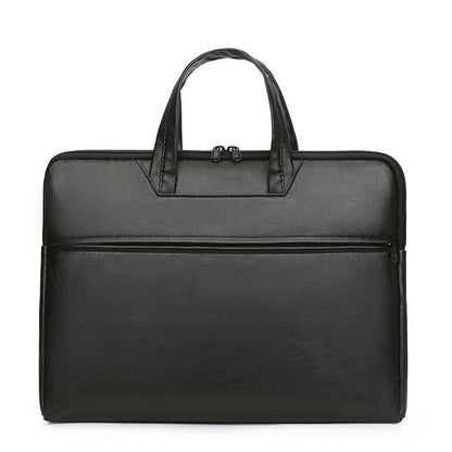 Men’s Large Capacity Handbag & Briefcase – Adjustable Crossbody & Shoulder Bag with Multiple Compartments