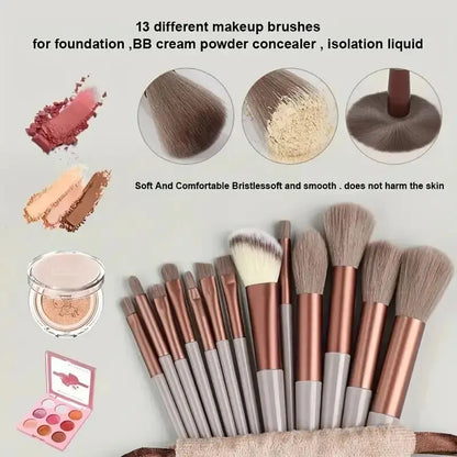 Professional Makeup Brush Set - Soft Fluffy Foundation Powder Eyeshadow Kabuki Blending Beauty Tools