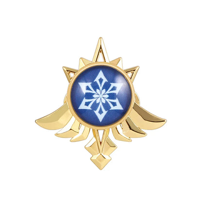 Genshin Impact Sumeru Vision Brooch Pins - Tighnari Collei Dori Nilou Element Badge Cosplay Lapel