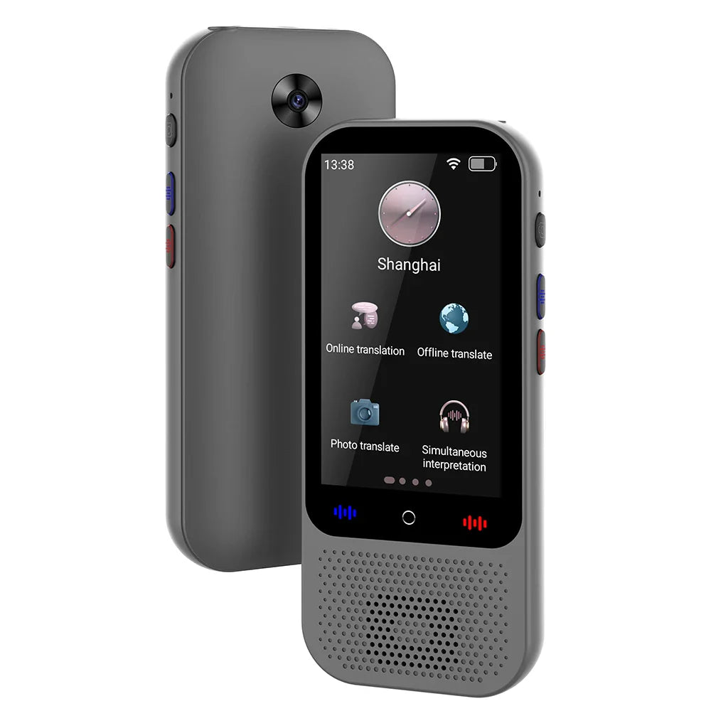S80 Pro Portable Language Translator Device - 138 Languages, Voice & Offline Translation, ChatGPT Function
