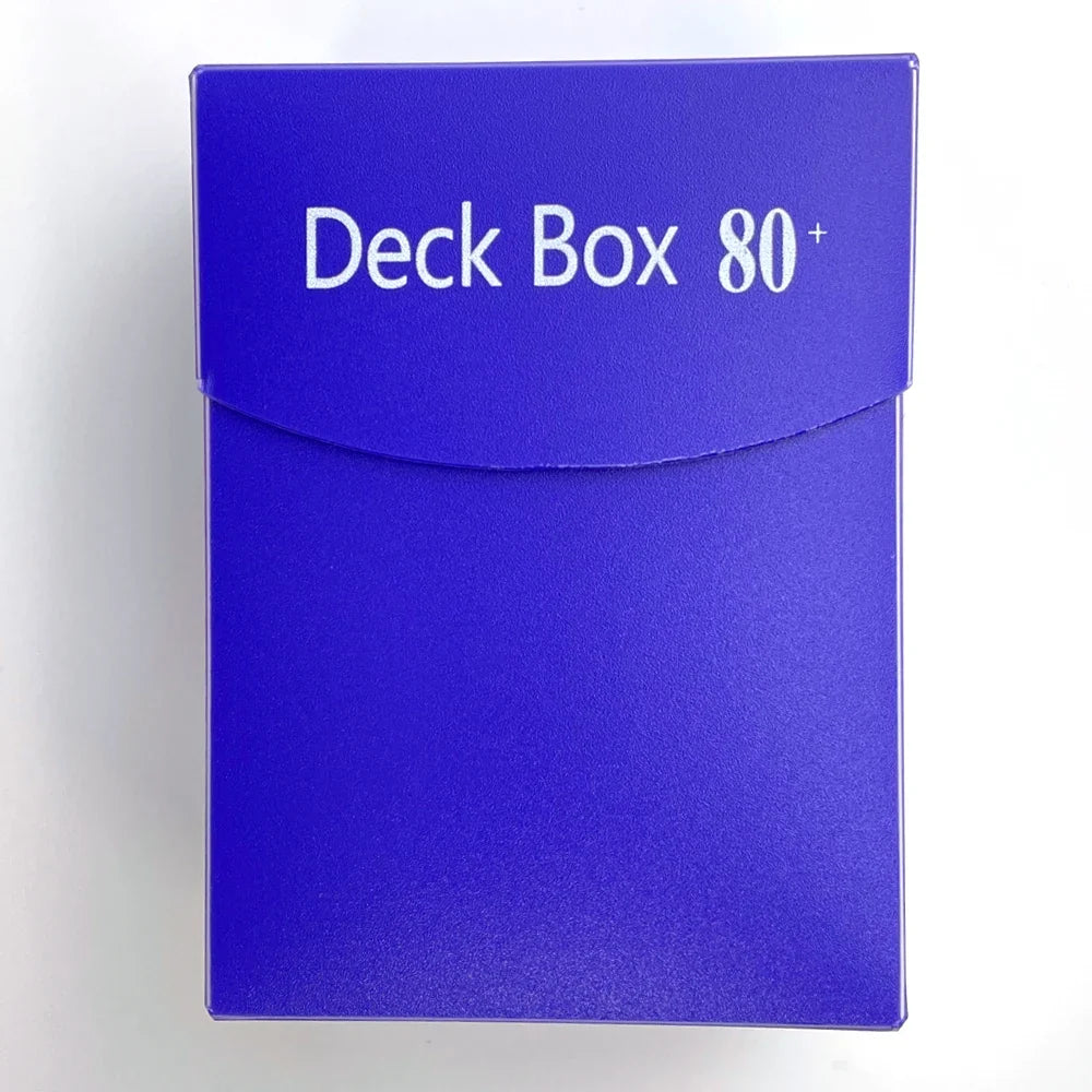 TCG Card Deck Box - 80+ Cards Storage Case Organizer for Magic, Pokémon & Yu-Gi-Oh Collections