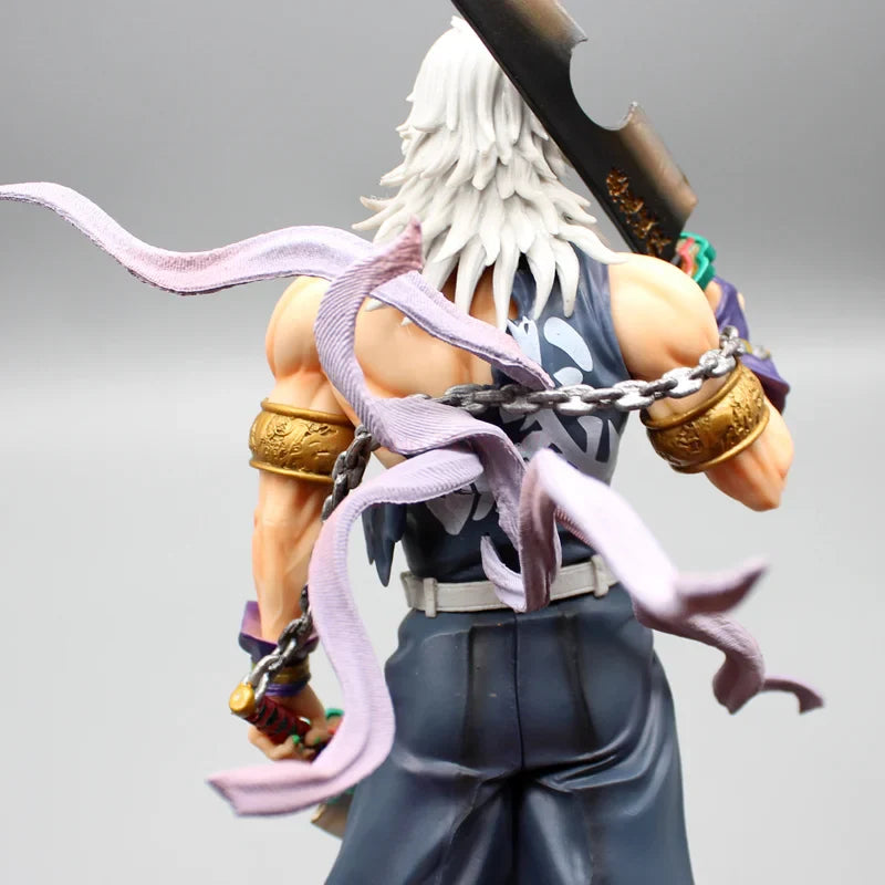 Demon Slayer Uzui Tengen Figure – GK PVC Statue Collectible, Anime Model Doll for Desktop, Toys & Birthday Gifts