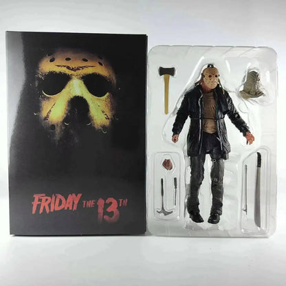 Michael Myers Horror Action Figure - Halloween Pumpkin Decor Toy Collectible Gift for Horror Fans