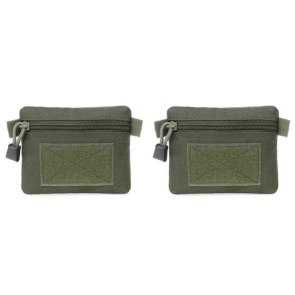 Outdoor Waterproof EDC Molle Wallet — Portable Travel Zipper Waist Pouch for Camping, Hiking & Hunting