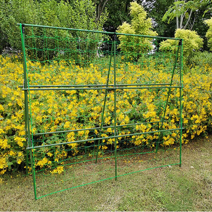 High-Quality Nylon Garden Netting - Support for Loofah, Morning Glory, and Vine Plants - Climbing Net for Cucumber Vines - Grow Holder Brackets