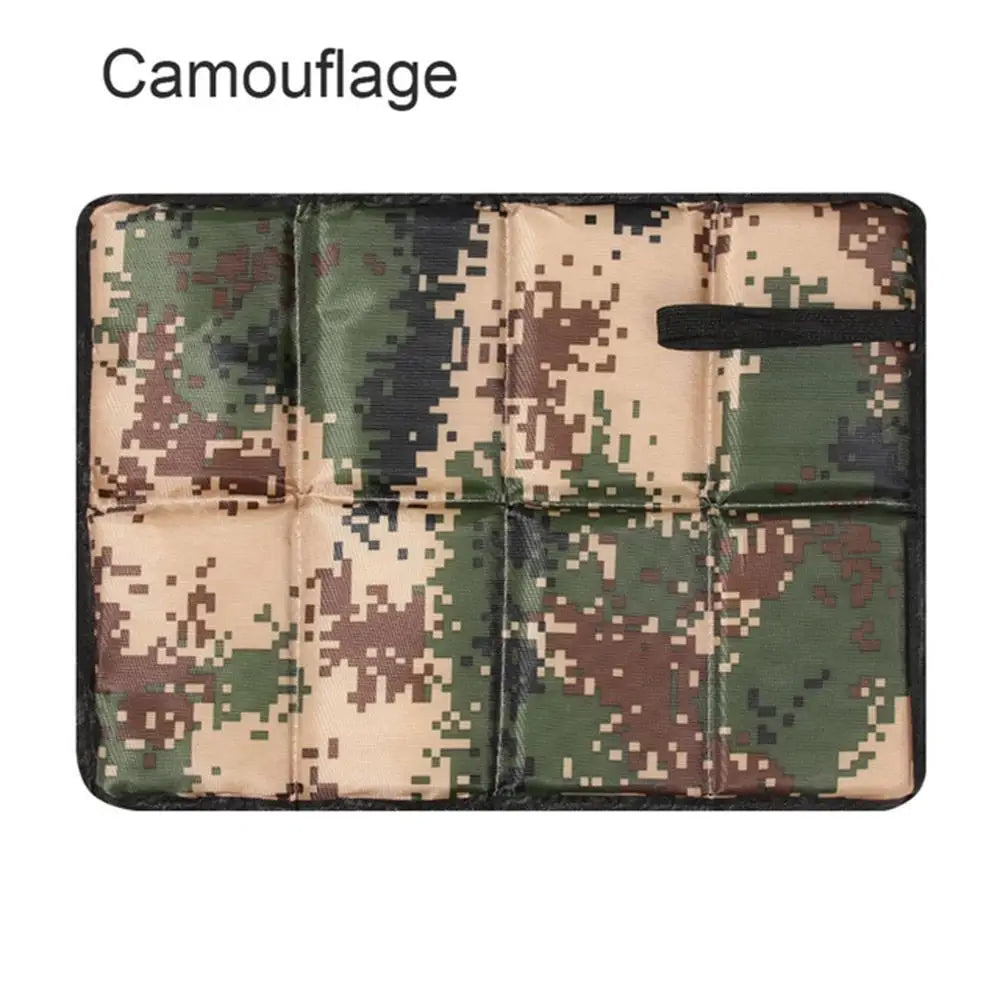 Portable Outdoor Seat Cushion – Waterproof Oxford Cloth Beach Mat & Foldable Foam Pad for Camping & Activities