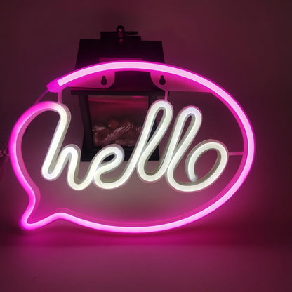 LED Neon Sign – USB/Battery Powered Customizable Wall Light for Bar, Bedroom, Game Room, Wedding Party, and Christmas Gift