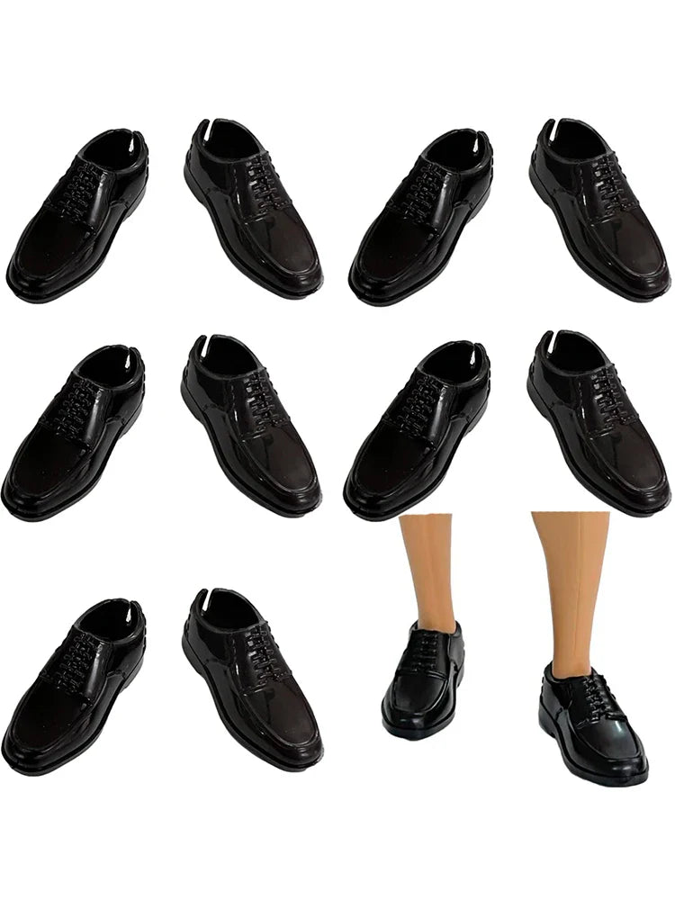 NK Mix 12" Fashion Doll Shoes & Clothes — Casual Leather Sneakers, Boots & Slippers for Boy & Princess Dolls