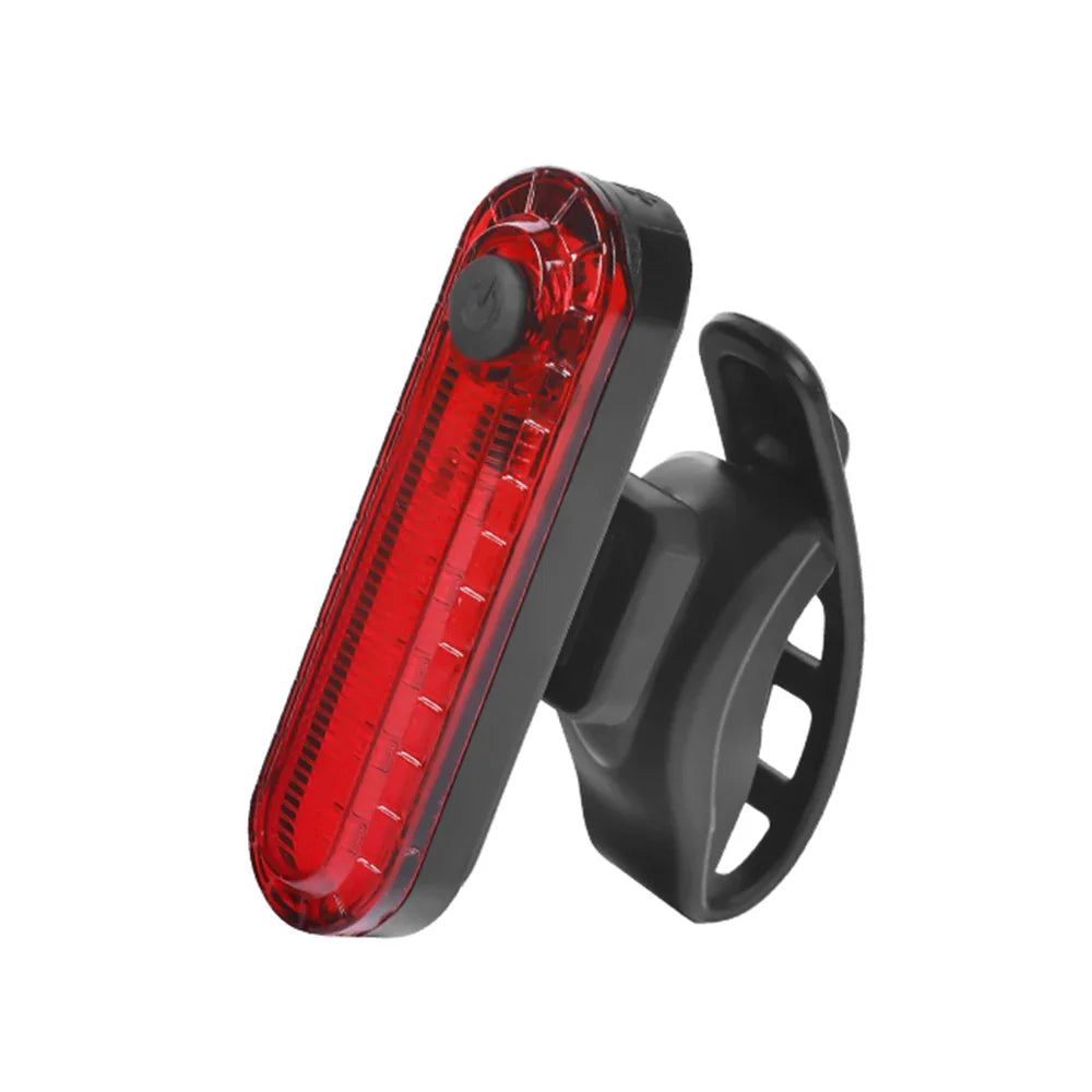 USB Rechargeable Ultra Bright Rear Bike Tail Light – Easy Install Cycling Safety Taillight for Bicycle Night Riding Accessory