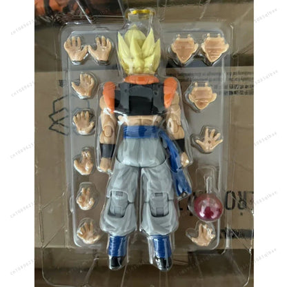 Demoniacal Fit Super Saiyan Gogeta Action Figure - Dragon Ball SHF Anime Custom Collectible Model Toy