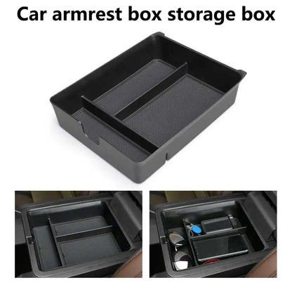 Car Armrest Box Center Console Storage Tray for Honda Pilot 2023–2025, Passport 2024–2026 & Ridgeline 2024–2025 Interior Organizer