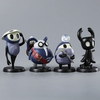 Hollow Knight PVC Figure Set | Hornet, Knight, Zote, Grub, Quirrel, Cornifer & Myla Desktop Decoration Toys